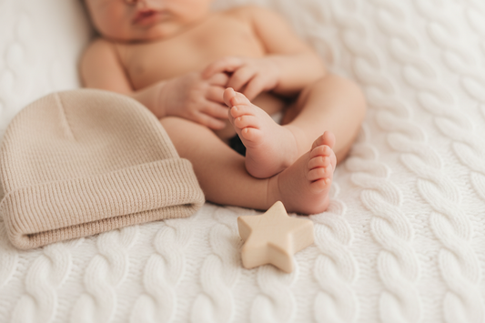 "男の子のニューボーンフォト｜テーマ・衣装・自宅セルフ撮影のコツ"