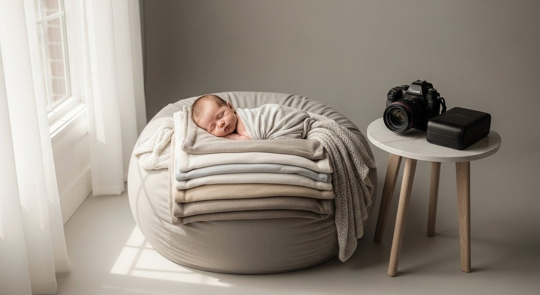 ニューボーンフォト相場の目安は？料金が変わる内訳と追加費用を知っておこう