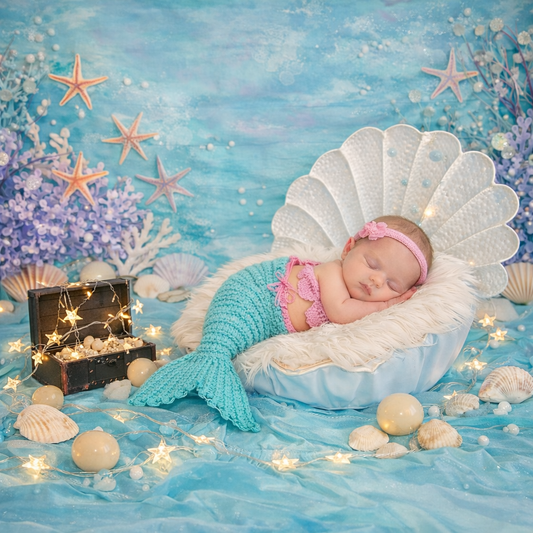 マーメイド - ニューボーン撮影セット -