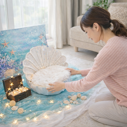 マーメイド - ニューボーン撮影セット -