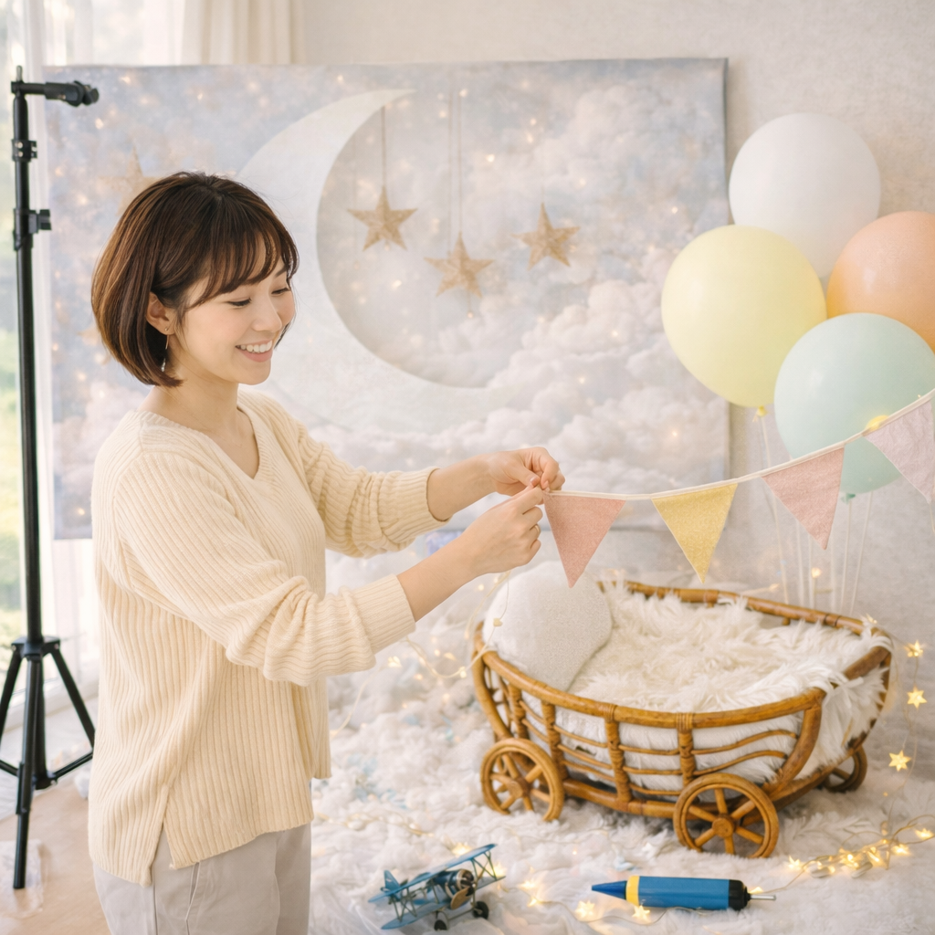 バルーン - ニューボーン撮影セット -