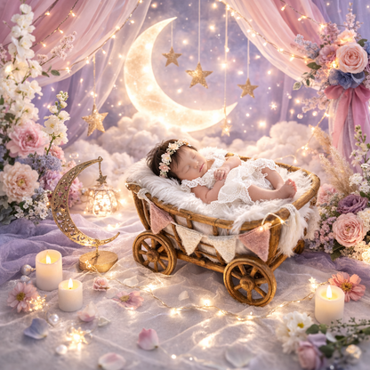 キャンドル - ニューボーン撮影セット