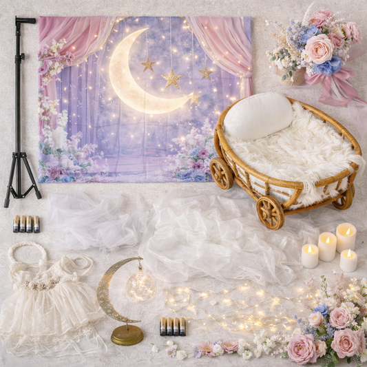 キャンドル - ニューボーン撮影セット