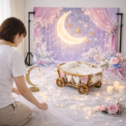 キャンドル - ニューボーン撮影セット